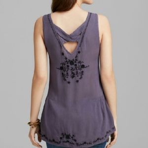 Free People Embroidered Tunic